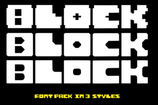 Block Family: The Bold, Modern Display Font for Sci-Fi and Tech Design