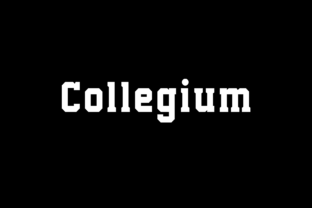 Collegium: The Font That Feels Like a Team Jersey—But Works Everywhere