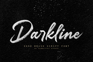 Darkline: Where Serious Aesthetic Meets Authentic Craft in Modern Typography