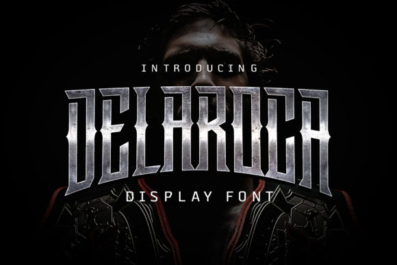 Delaroca: A Precise, Gothic-Inspired Display Font for Impactful Headlines