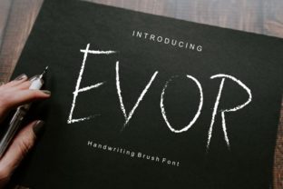 Evor: Where Raw Charm Meets Real-World Typography