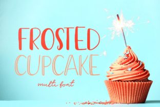 Frosted Cupcake: A Distinctive Display Font for Standout Visual Impact