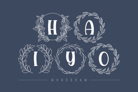 Haiyo: A Display Font with Thoughtful Ornamental Detail