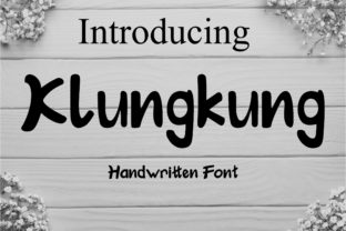 Klungkung: A Nature-Inspired Display Font for Impactful Design