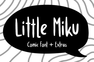Little Miku: A Playful, Handmade Comic Font That Delivers Authenticity Without Compromise