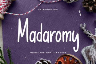 Madaromy: A Fun, Friendly Display Font