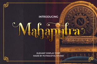 Mahaputra: A Vintage-Inspired Display Font for Thoughtful Design Choices
