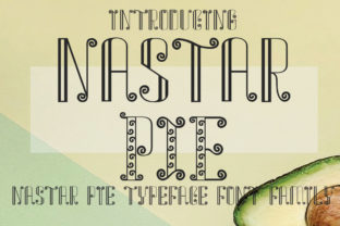 Nastar Pie Font Family