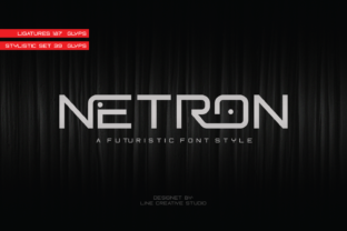 Netron: The Minimalist Futurism Font Redefining Sci-Fi and Space-Themed Design
