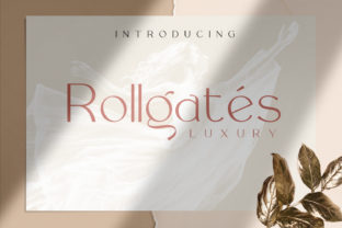 Rollgates: Where Sophistication Meets Display Typography
