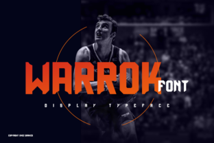 Warrok: Bold Display Font for Impactful Design